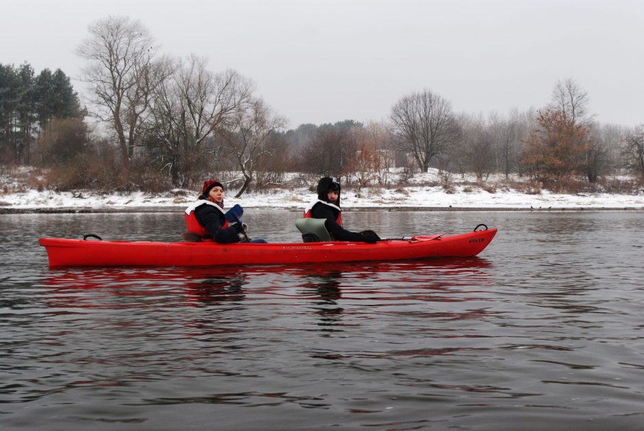 2014 metus palydėjo baidarių žygiu