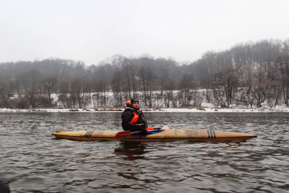 2014 metus palydėjo baidarių žygiu