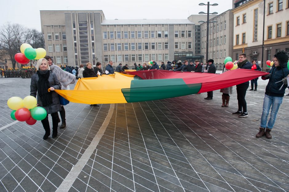 Kaunas Vasario 16-ąją švenčia, kaip dar niekad nešventė