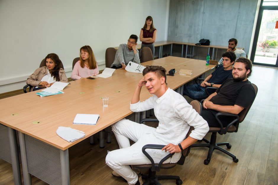 Užsienio studentai ne tik mokosi lietuvių kalbos