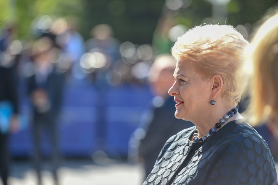 D. Grybauskaitė: JAV pasitraukimas iš Irano susitarimo daro žalą