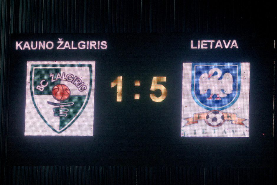 A lyga: „Kauno Žalgiris“ – Jonavos „Lietava“