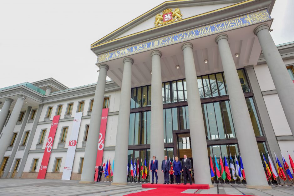 D. Grybauskaitė kartvelų kalba sveikino Sakartvelo žmones