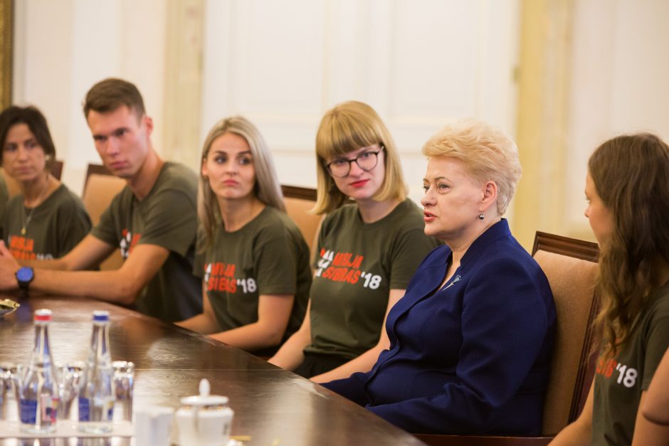 Prezidentė: neįmanoma nuneigti istorinės tiesos apie mūsų tautos genocidą