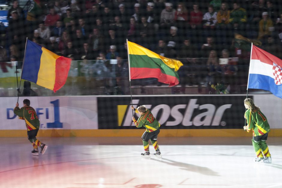 Lietuvos rinktinė pergalingai pradėjo pasaulio ledo ritulio čempionato etapą 