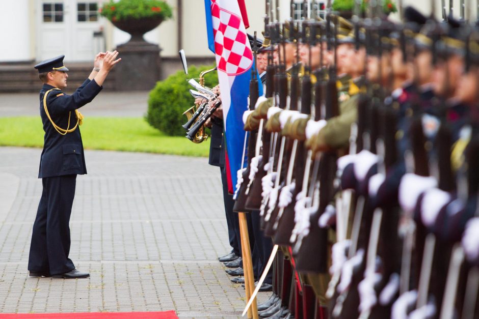 Kroatija atsiųs karių į tarptautinį batalioną Lietuvoje