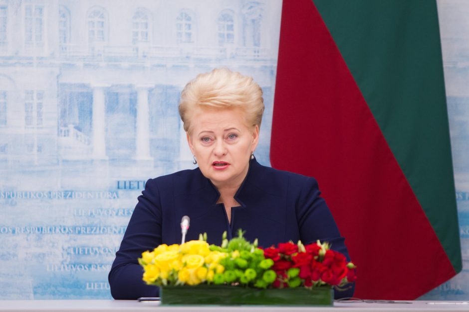 D. Grybauskaitė: „Rail Balticai“ daugiausia problemų kuria Lietuva