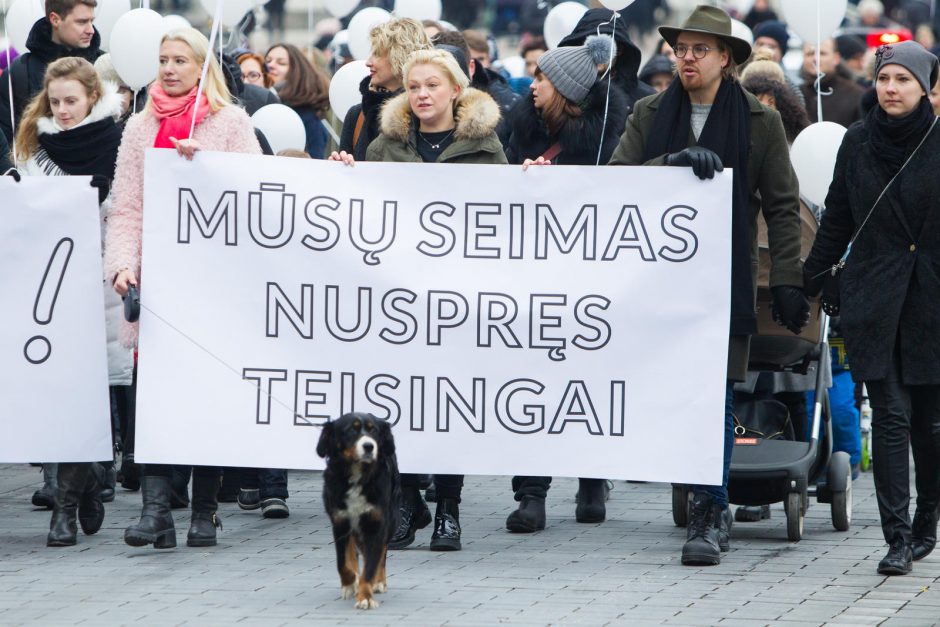 Vilniuje vyko eitynės „Už vaikystę be smurto“