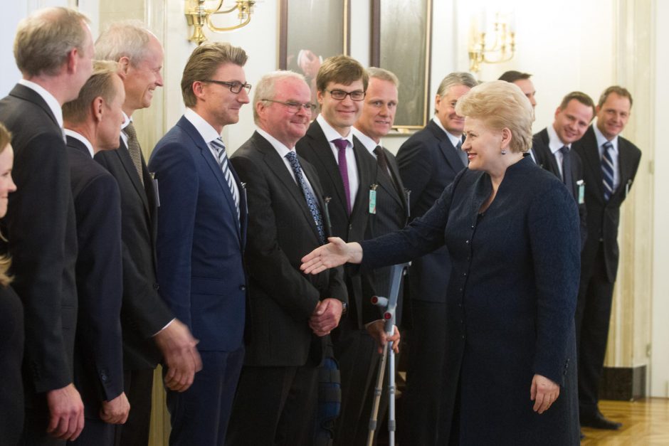 D. Grybauskaitė susitiko su Norvegijos verslininkais