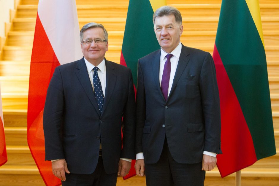 Premjeras: turime ir toliau stiprinti partnerystę su Lenkija