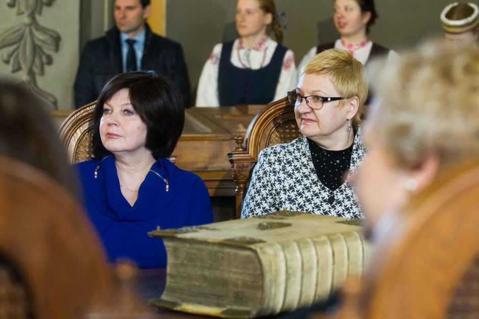 Vilniaus universitete paskelbti Bibliotekų metai