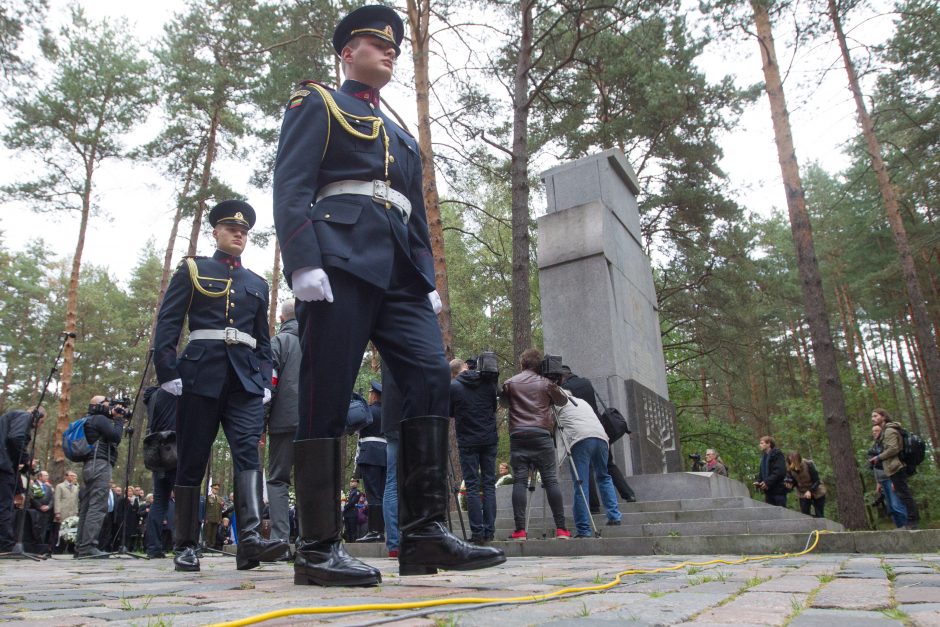 Panerių memoriale pagerbtos Lietuvos žydų genocido aukos