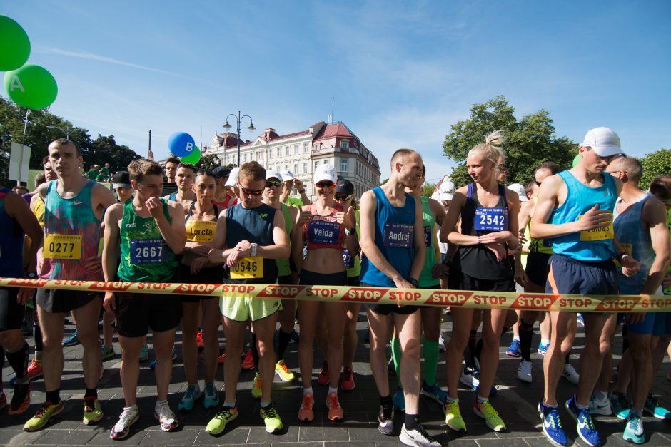 Vilniaus pusmaratonio bėgimas „We Run Vilnius“