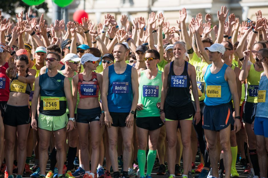 Vilniaus pusmaratonio bėgimas „We Run Vilnius“