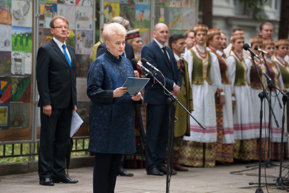 Prezidentė: sovietmečio genocidas ir represijos – Lietuvos savasties dalis