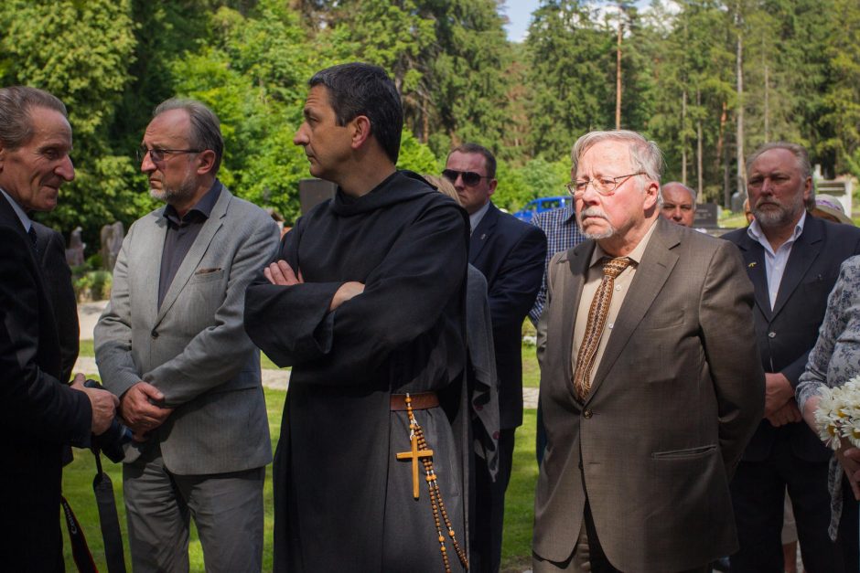 Antakalnio kapinėse – monumentas žuvusiems už Lietuvos laisvę