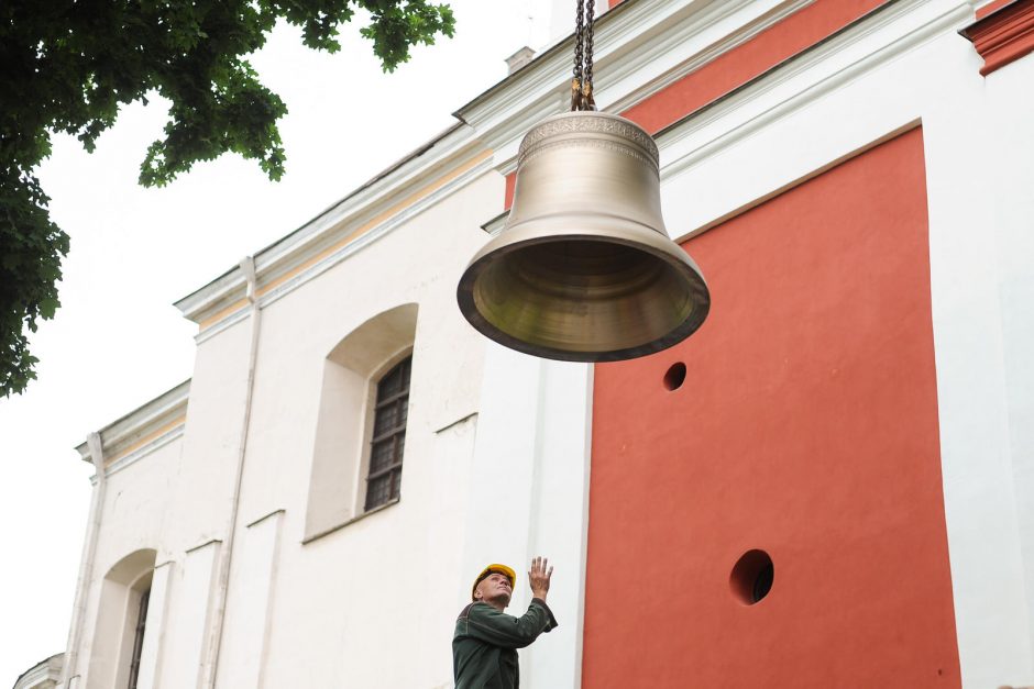 Nauja Vilniaus garsenybė – net 61 bažnyčios kariljono varpas