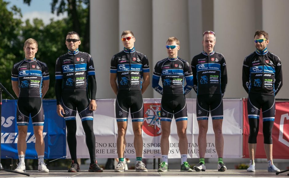 Sostinėje startavo prestižinės dviratininkų lenktynės „Baltic Chain Tour“