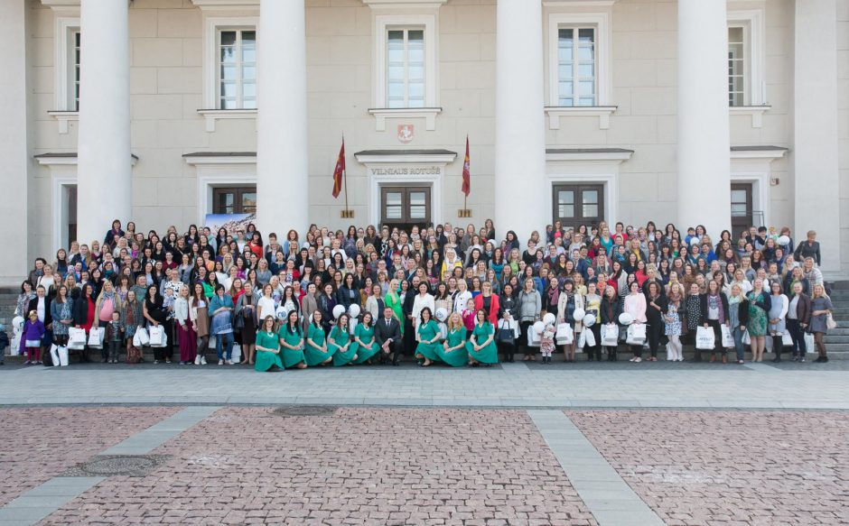 Rotušėje vyko būsimų sostinės mamų šventė