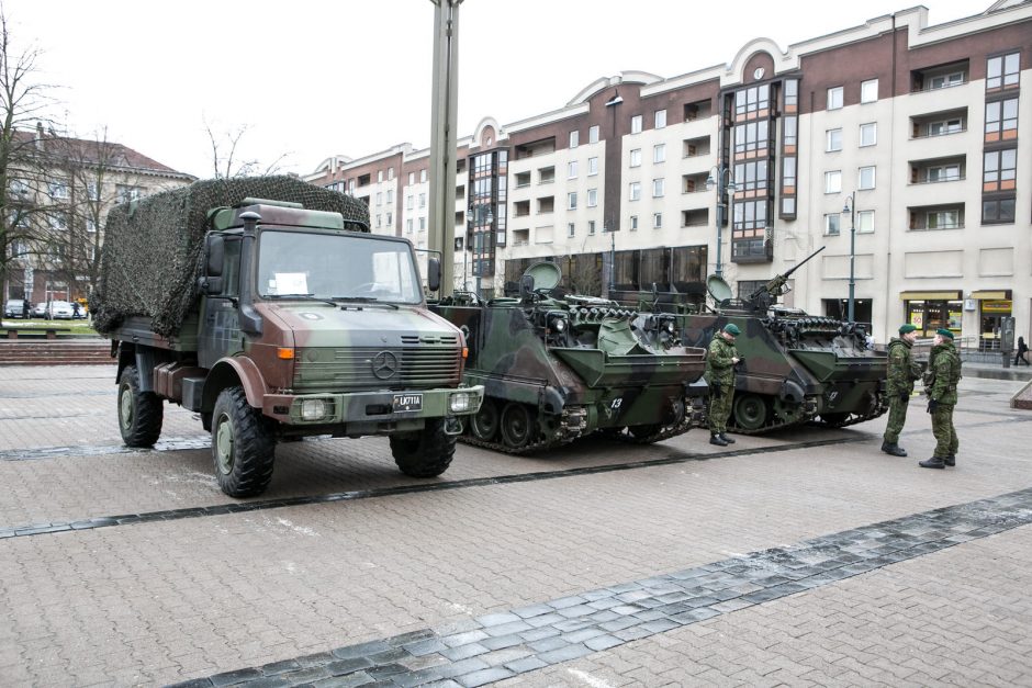 Minima kariuomenės reguliariųjų pajėgų kūrimosi pradžia