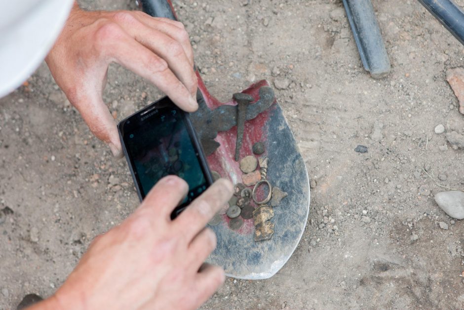 Archeologai Kauno senamiestyje tikisi surasti tupyklą