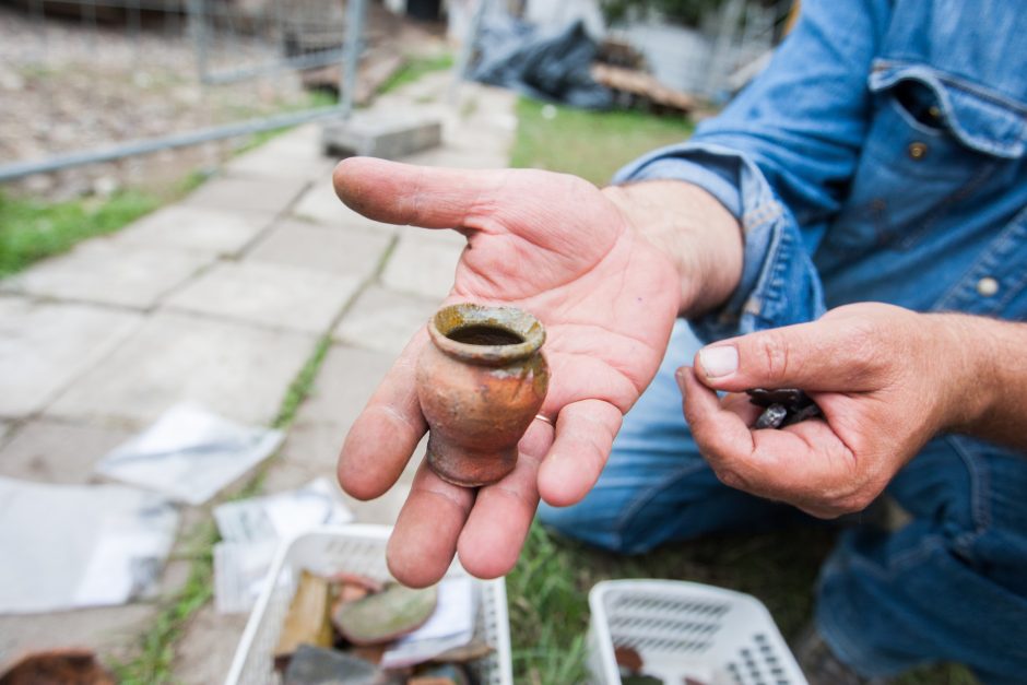 Archeologai Kauno senamiestyje tikisi surasti tupyklą