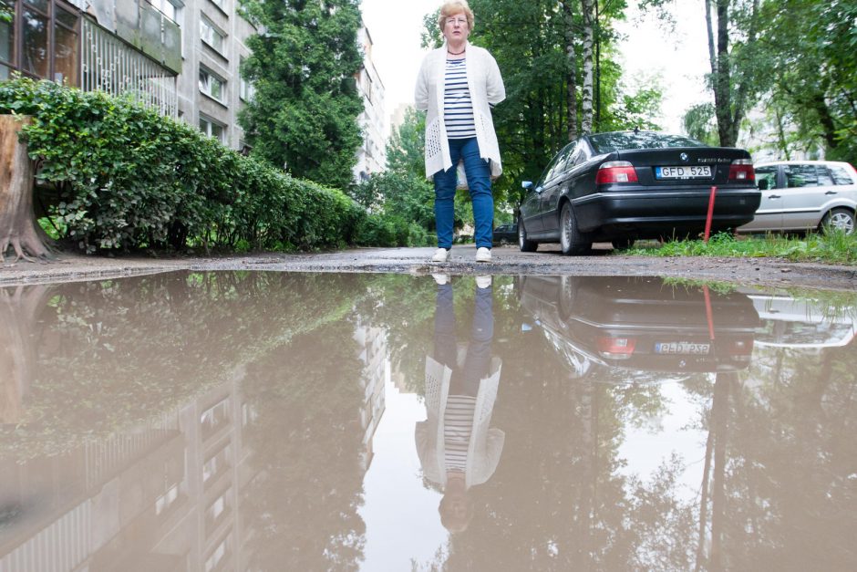 Gyventojų galvosūkis: kaip patekti namo?