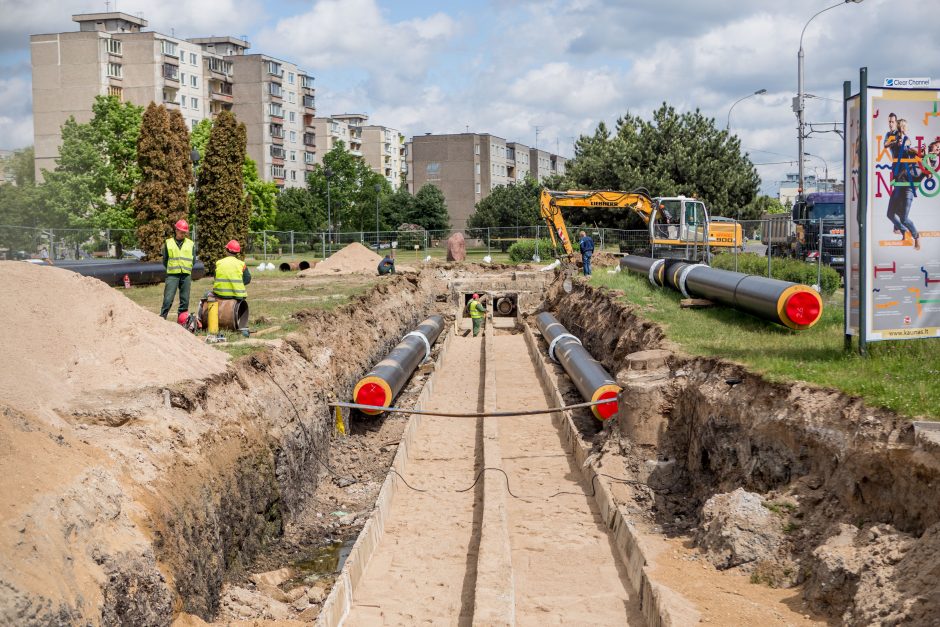 Vamzdynų keitimo darbai – į pabaigą, bet dar reikės pakentėti