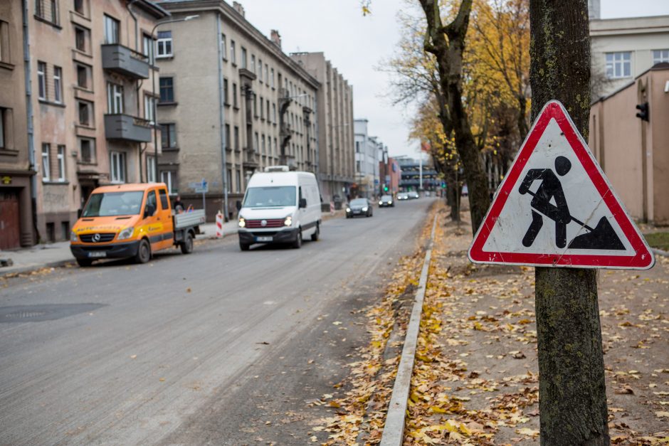 Centrinės gatvės išraustos: kada baigsis remontas?