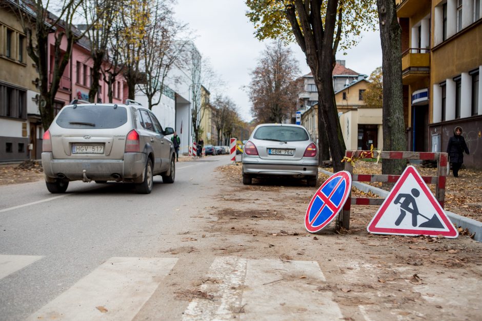 Centrinės gatvės išraustos: kada baigsis remontas?