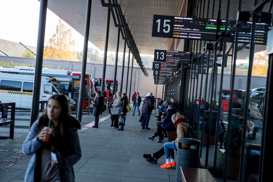 Laimėjimus susišlavė Kauno autobusų stoties kūrėjai