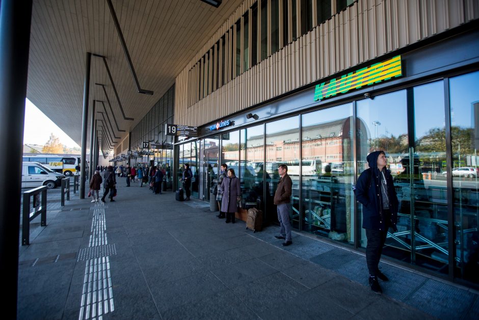 Laimėjimus susišlavė Kauno autobusų stoties kūrėjai