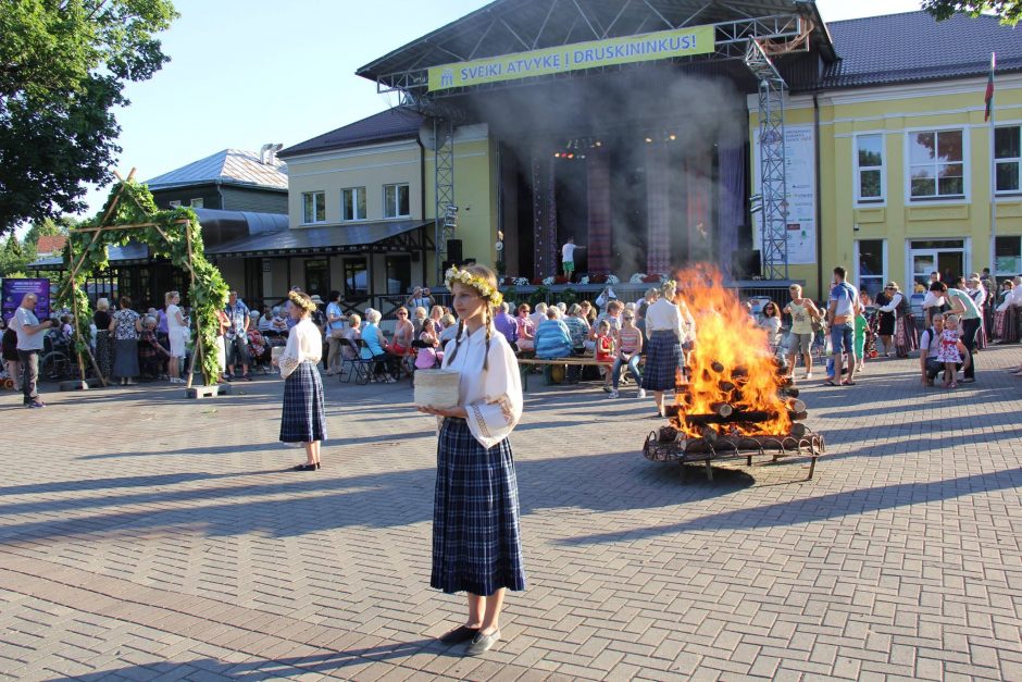 Druskininkai diktuoja vasaros ritmą