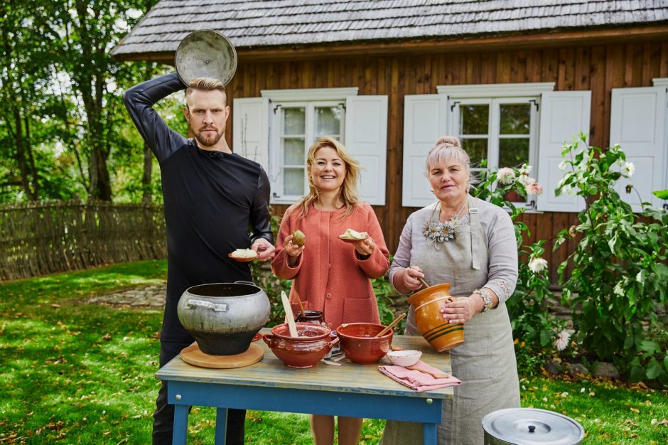 B. Nicholson BTV žiūrovams pristatys kulinarines keliones po Lietuvą