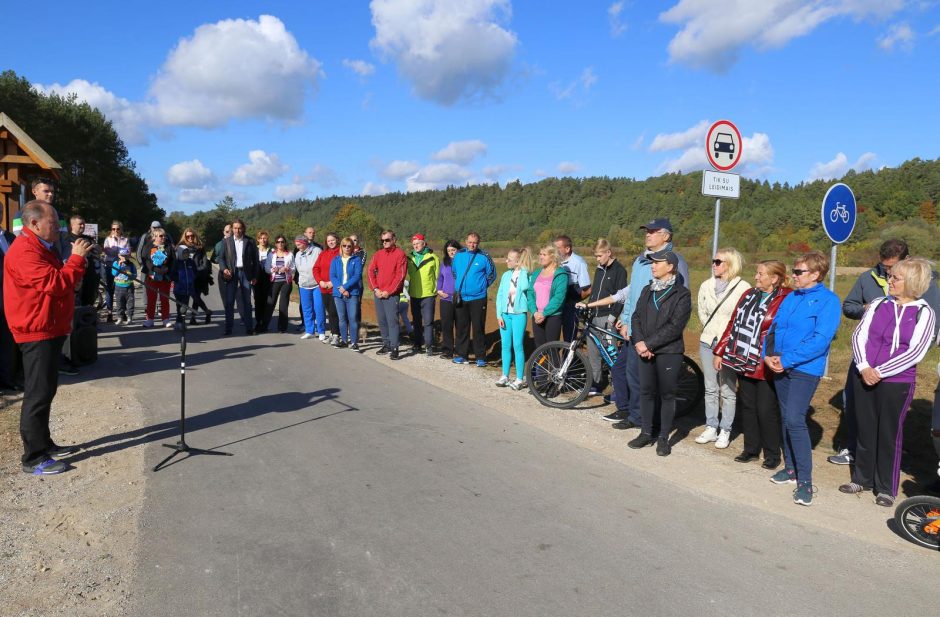 Į Kulautuvą jau galima numinti dviračiu