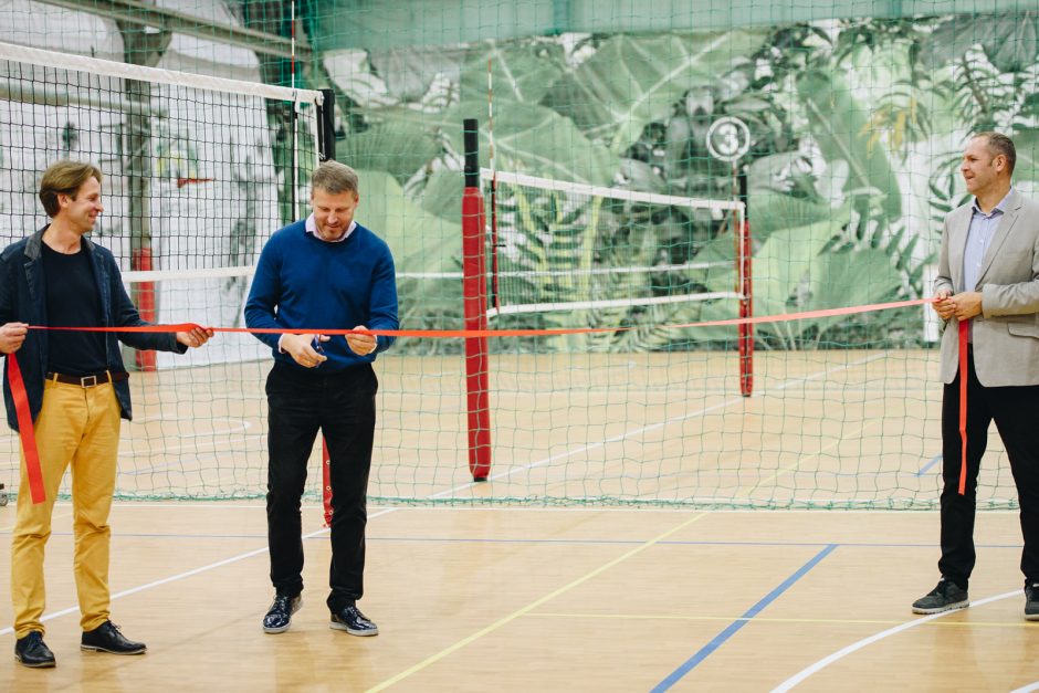 Naujoje sporto erdvėje jėgas išbandė ir būrys žvaigždžių