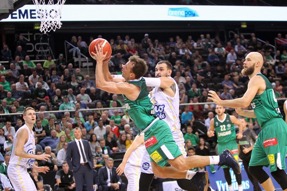 LKL: „Žalgiris“ – „Pieno žvaigždės“ 106:64