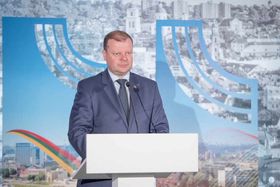 Premjeras atidarė Lietuvos ir Lenkijos ekonomikos forumą
