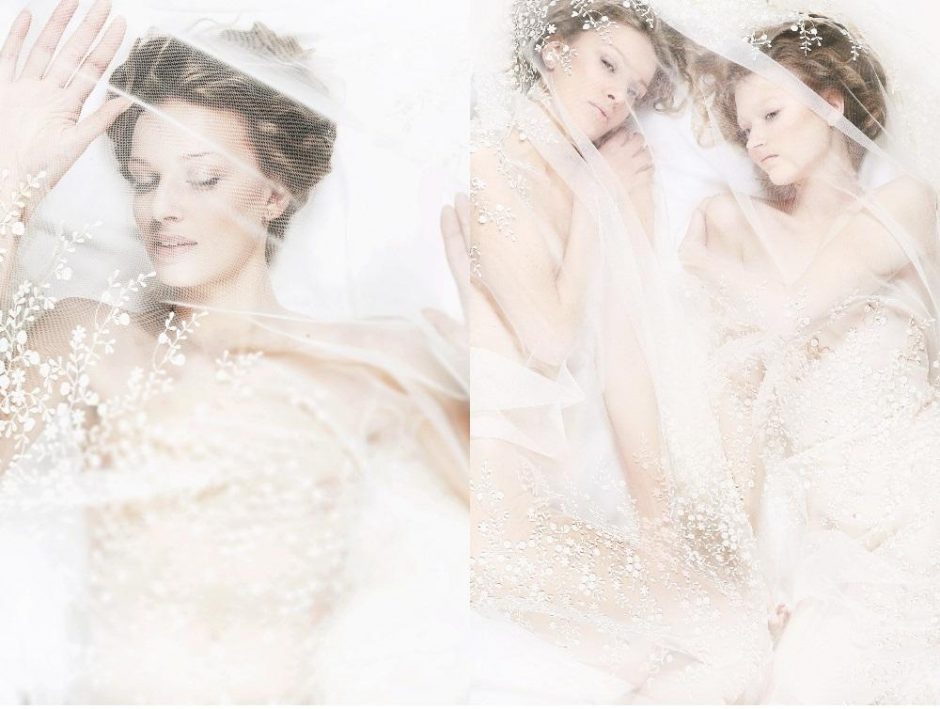 C. Middleton vestuvinės suknelės nėriniai – lietuvės dizainerės suknelių kolekcijoje