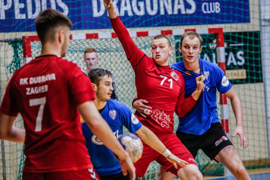  EHF taurė: „Dragūnas“ sužaidė lygiosiomis su Kroatijos klubu