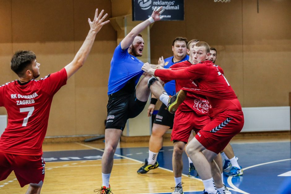  EHF taurė: „Dragūnas“ sužaidė lygiosiomis su Kroatijos klubu