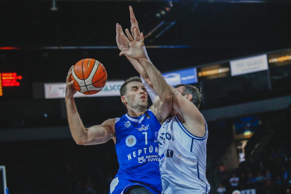 „Neptūno“ pergalių kalvis tapo LKL savaitės MVP