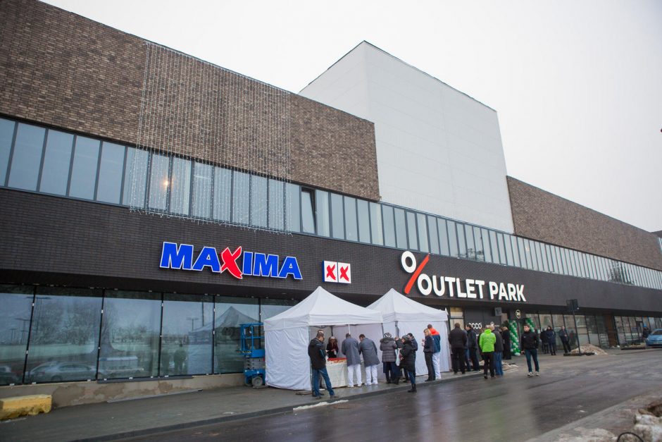 Sostinės išparduotuvių centre vietoj „Norfos“ atidaryta „Maxima“