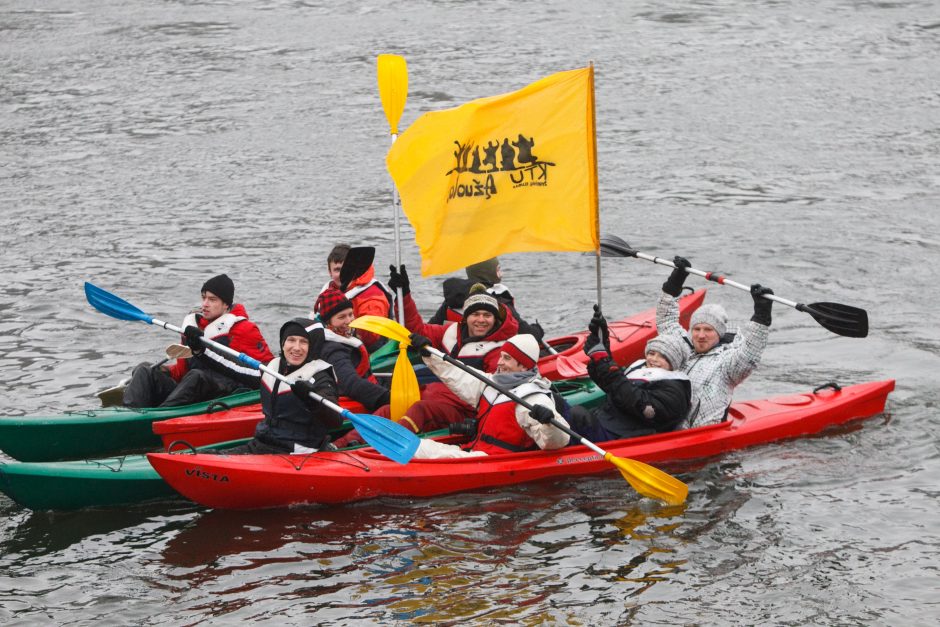 2014 metus palydėjo baidarių žygiu