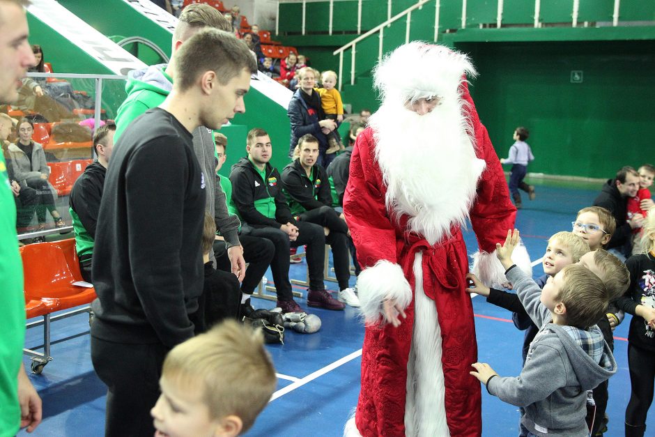 Kauno sporto halėje – mažųjų krepšininkų šventė