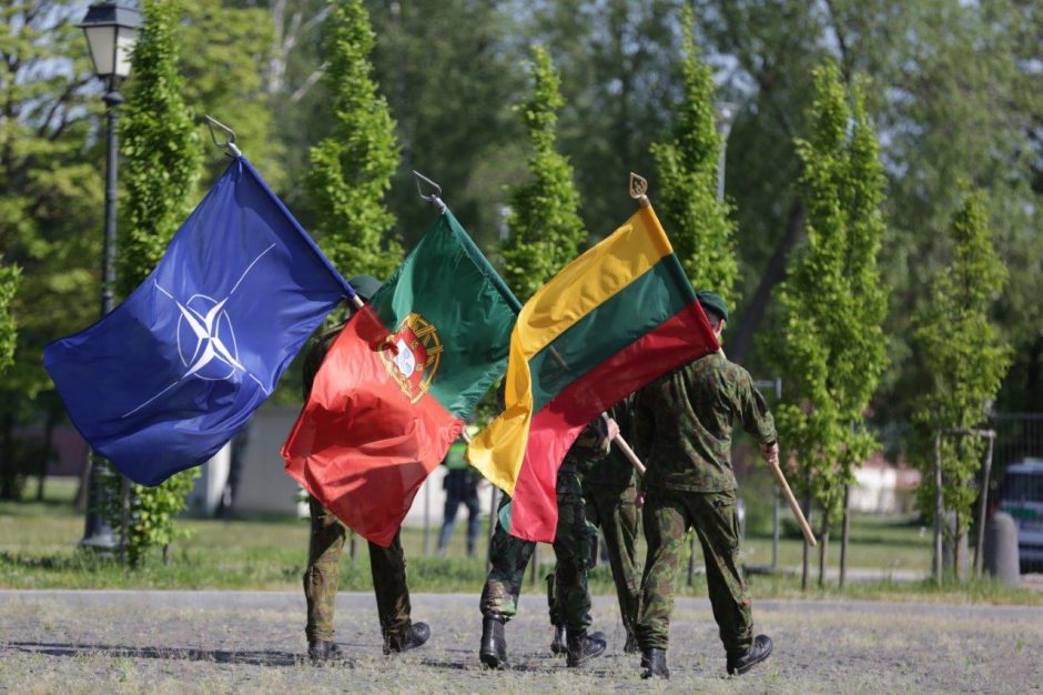 Klaipėdoje sutikti Portugalijos rotacinių pajėgų kariai