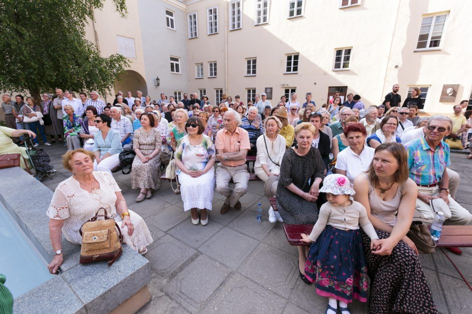 Sarbievijaus kieme – baigiamasis „Poezijos pavasario“ vakaras