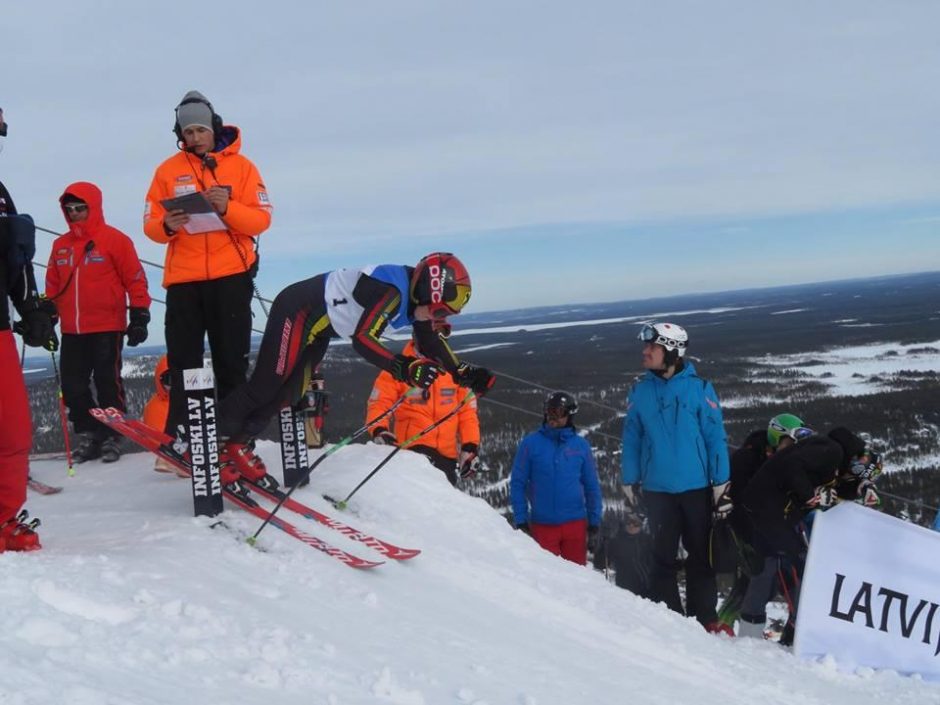 Suomijoje – Lietuvos kalnų slidininko triumfas