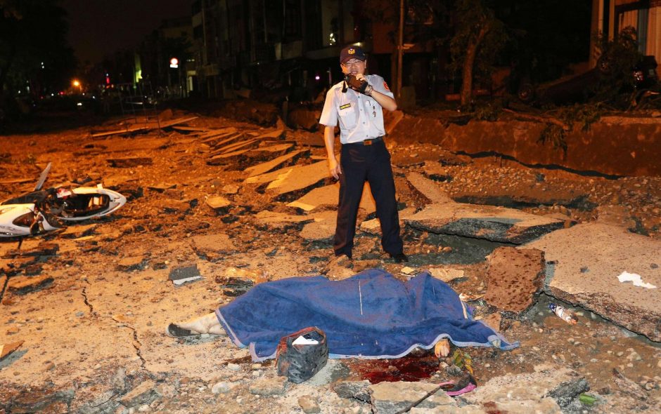 Taivane per galingus dujų sprogimus žuvo 20 žmonių, dar 270 sužeisti