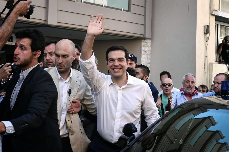 Graikai balsuoja lemtingame referendume